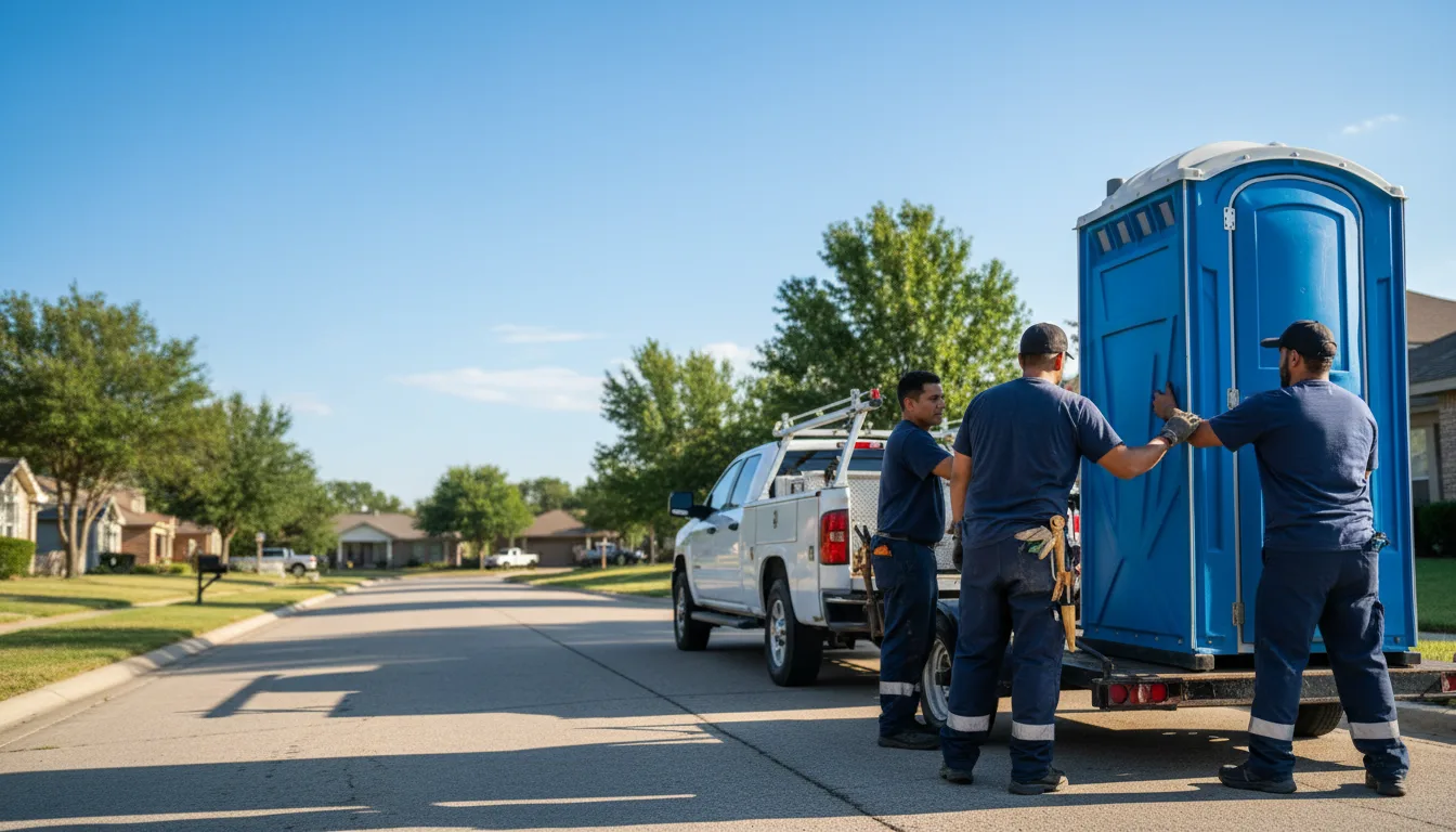 Portable Toilet Rental in Hillview, IL near me